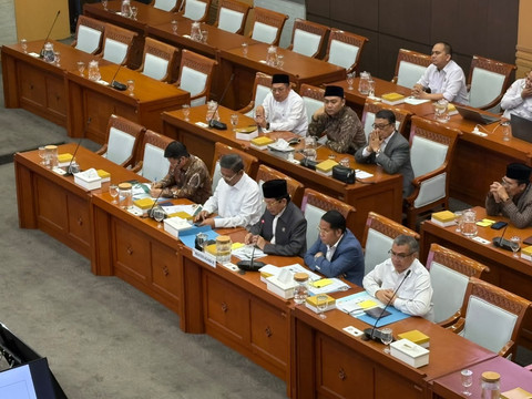Rapat Kerja Komisi VIII DPR RI dengan Menteri Agama Nasaruddin Umar di Kompleks Parlemen, Senayan, Jakarta, Selasa (22/9/2026). Foto: Nauval Pratama/kumparan