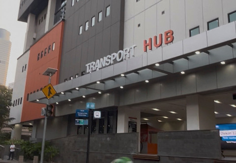 Suasana Gedung Transport Hub Dukuh Atas. Foto: Sifa Maulida/kumparan