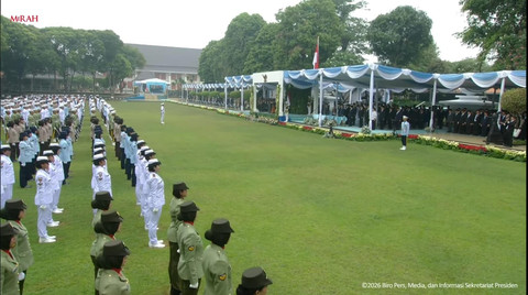 Presiden Prabowo Subianto memimpin Upacara Hari Kesaktian Pancasila di Monumen Pancasila Sakti, Lubang Buaya, Jakarta Timur, Kamis (1/10/2026). Foto: YouTube/ Sekretariat Presiden