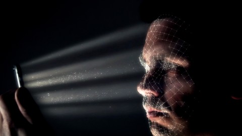 Ilustrasi face recognition atau AI. Foto: sp3n/Shutterstock
