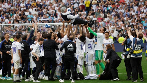 Real Madrid Lanjutkan Dominasi, 35 Kali Rengkuh Juara Liga Spanyol