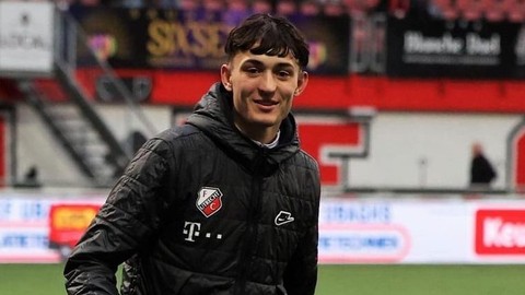 Ivar Jenner Debut Bela Tim Senior FC Utrecht di Laga Uji Coba