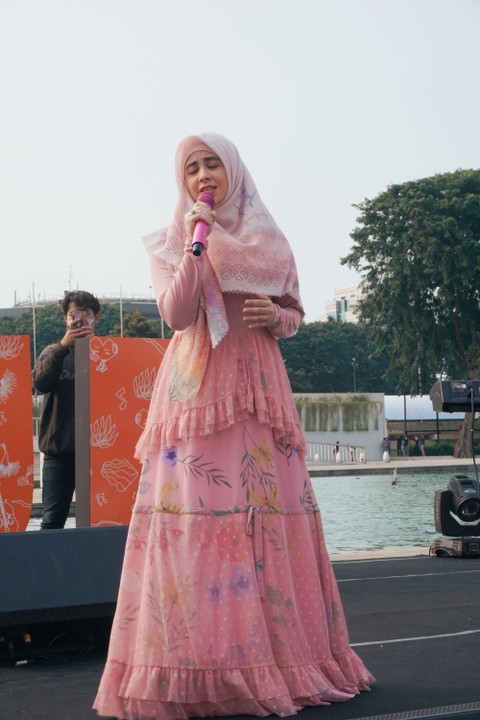 Risty Tagor tampil di Ramadhan Jazz 2022. Foto: Dok. Istimewa