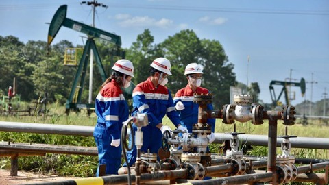 Ilustrasi Pengeboran Migas Pertamina. Foto: Dok. Pertamina