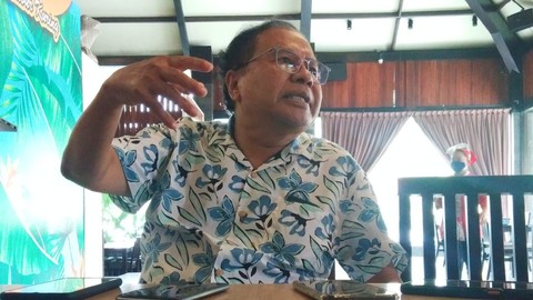 Rizal Ramli saat berada di Medan, Senin (21/3/2022).  Foto: Dok. Istimewa