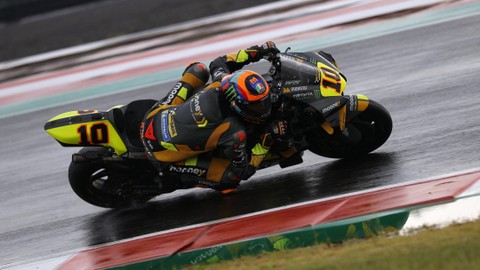 Luca Marini saat mengikuti ajang balap MotoGP. Foto: Willy Kurniawan/Reuters