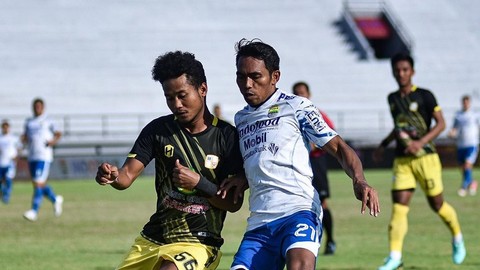 Pertandingan Barito Putera vs Persib. Foto: Instagram/@persib