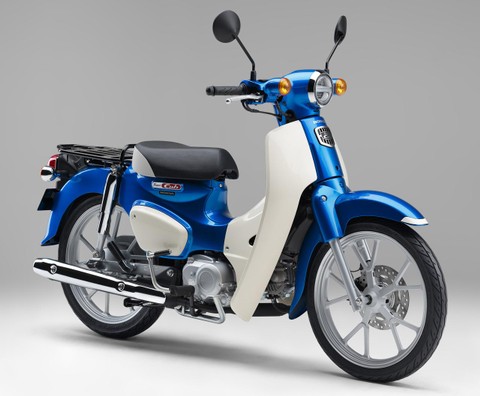 Honda Super Cub 50 baru. Foto: Dok. Honda Japan