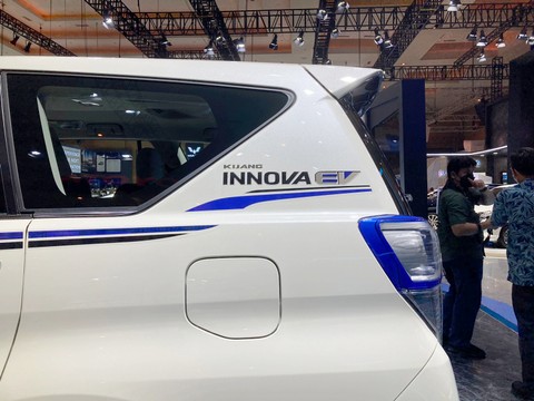 Toyota Kijang Innova EV Concept. Foto: Muhammad Haldin Fadhila/kumparan