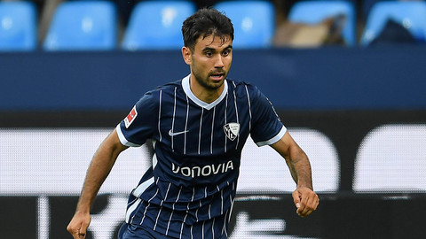 Pemain depan Bochum Gerrit Holtmann. Foto: Frederic Scheidemann/Getty Images