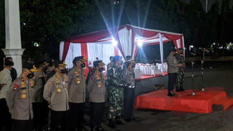 Polda Metro dan Kodam Jaya Gelar Apel Pasukan, Amankan Rumah Ditinggal Mudik