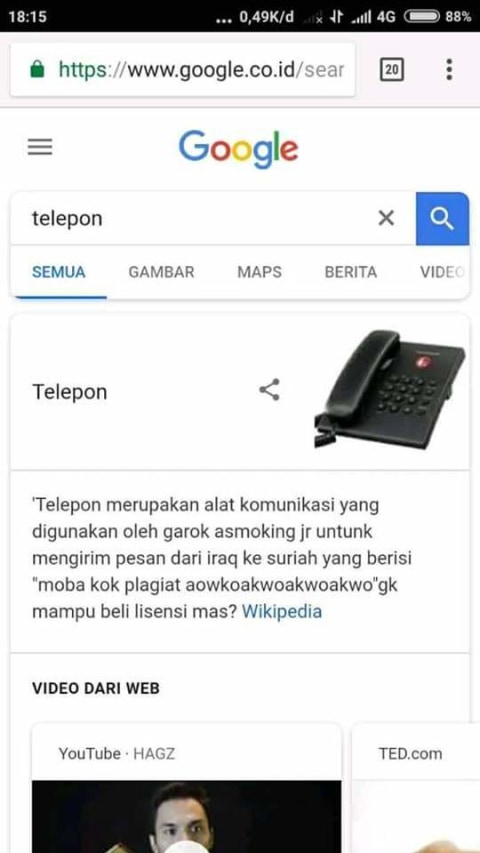 vandalisme wikipedia yang bikin netizen