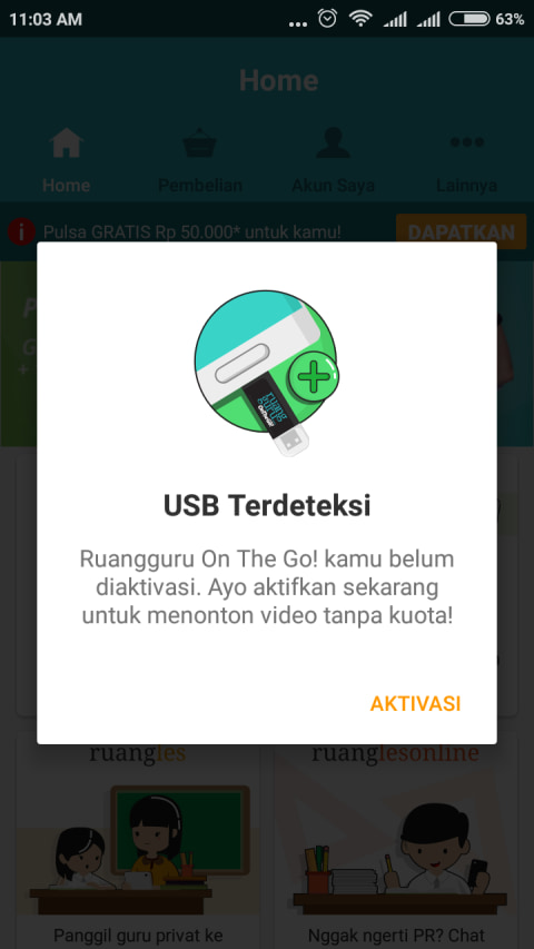 Akhirnya Menggunakan Ruangguru On The Go Kumparan Com