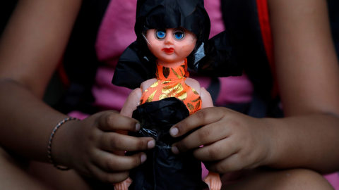 Ilustrasi perkosaan anak. Foto: REUTERS/Cathal McNaughton
