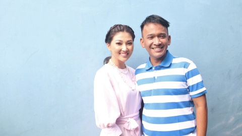 Sarwendah dan Ruben Onsu. Foto: Munady Widjaja