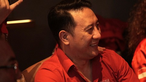 Politisi PKPI Sonny Tulung pada Konferensi pers Road to Final Indonesian eSports Games 2018/2019 di Restoran Libris, Jakarta, Selasa (22/1/2019). Foto: Nugroho Sejati/kumparan