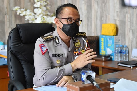 Kabagops Korlantas Polri, Kombes Pol Eddy Djunaedi  Foto: Dok. Korlantas Polri