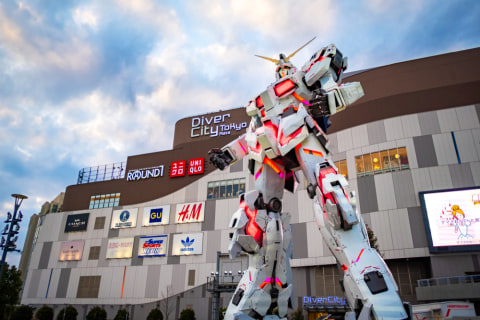 Ilustrasi robot Gundam. Foto: Shutter Stock