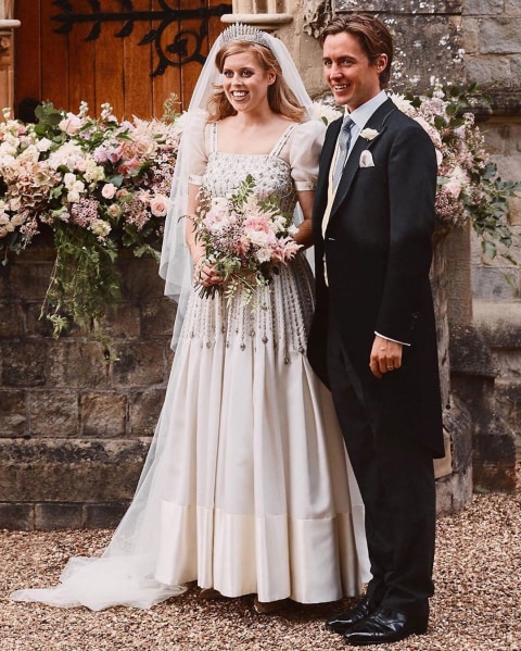 Pernikahan Putri Beatrice dan Edoardo Mapelli Mozzi Foto: The Royal Family