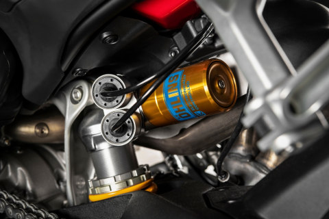 Suspensi Ohlins Ducati Steetfighter V4 Foto: dok. Istimewa