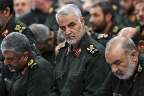 Jenderal Iran Qassem Soleimani. Foto: Office of the Iranian Supreme Leader via AP