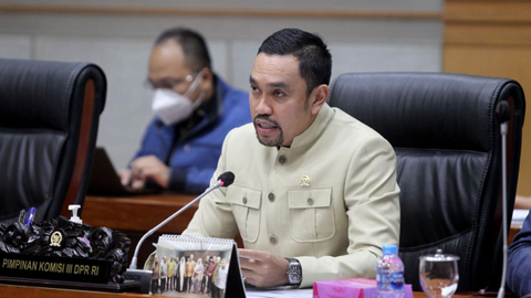 Wakil Ketua Komisi III DPR Ahmad Sahroni. Foto: DPR RI.
