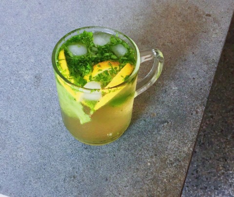 Kombucha Mojitos ala Yoesi Ariyani Foto: Mela Nurhidayati/kumoaran