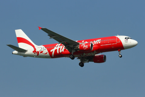 com-Maskapai AirAsia. Foto: Shutterstock