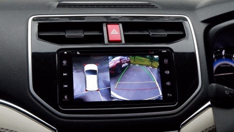 Tampilan kamera 360 Daihatsu Terios Foto: Aditya Pratama Niagara/kumparan