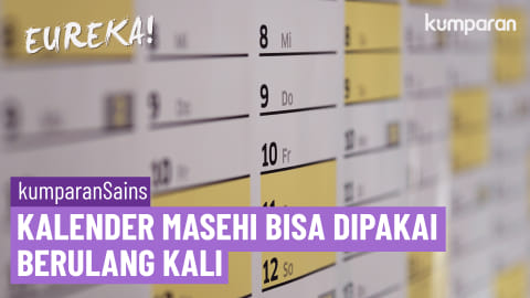 Kalender Masehi Bisa Digunakan Berulang Kali Kumparan Com