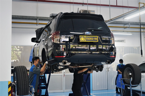 Diler Plaza Subaru. Foto: Muhammad Ikbal/kumparan
