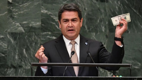 Presiden Honduras, Juan Orlando Hernandez