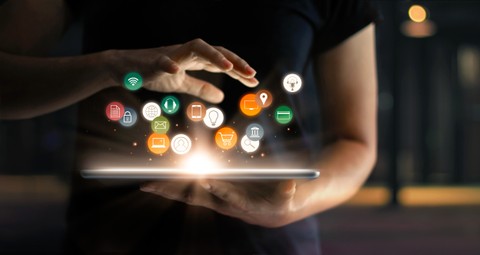 Ilustrasi informasi digital. Foto: Shutter Stock