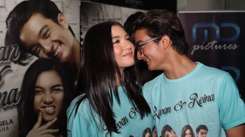 Revan Reina Film Perdana Angela Gilsha Dan Bryan Domani Kumparan Com