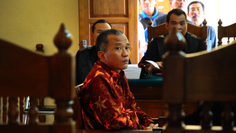 Penulis Jokowi Undercover, Bambang Tri Foto: Yusuf Nugroho/ANTARA