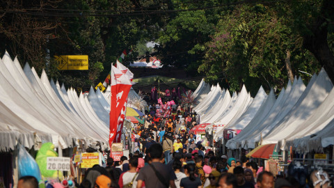 Suasana di Festival Bongsang 2 Pasar Minggu. Foto: Irfan Adi Saputra/kumparan
