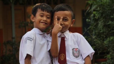 Ilustrasi anak Sekolah Dasar Foto: Shutterstock