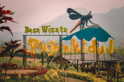 Desa Wisata Pujon Kidul, Malang. Foto: Instagram Cafe Sawah Pujon Kidul