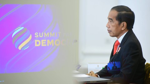 Di Summit for Democracy, Jokowi Tegaskan Komitmen Majukan Demokrasi dan HAM (1)