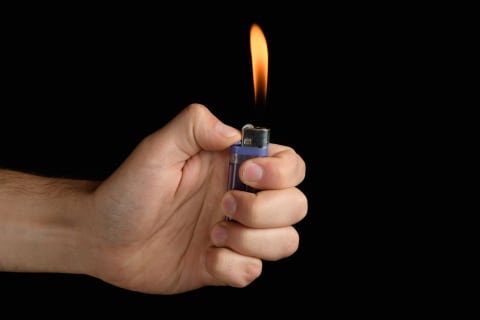 Ilustrasi Korek Api Gas Foto: Shutter Stock