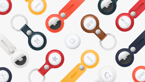 Ilustrasi Apple AirTag. Foto: Apple