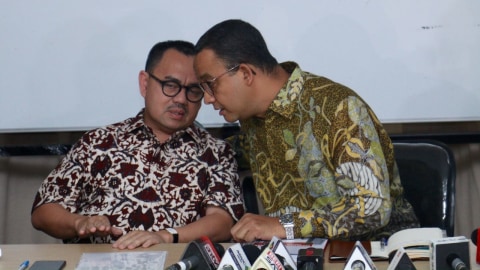 Sudirman Said dan Anies Baswedan Foto: Fanny Kusumawardhani/kumparan