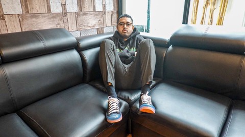 Kemal Palevi dan sneakers Foto: Instagram