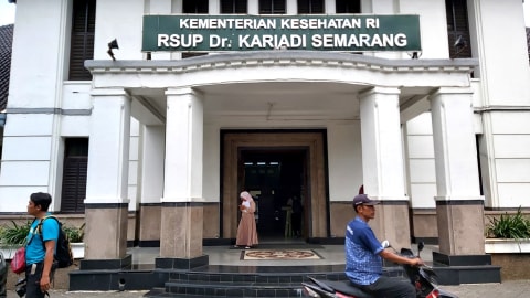 Kementerian Kesehatan RI RSUP dr. kariadi Semarang. Foto: Afiati Tsalitsati/kumparan