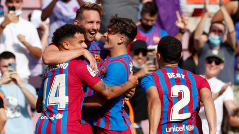 Hasil Liga Spanyol: Ansu Fati Kembali dan Cetak Gol, Barcelona Hempaskan Levante