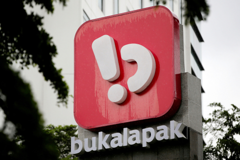 Logo Bukalapak. Foto: REUTERS/Willy Kurniawan