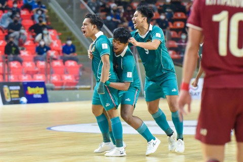 Timnas Futsal Indonesia di Piala AFF Futsal 2022. Foto: Dok. PSSI