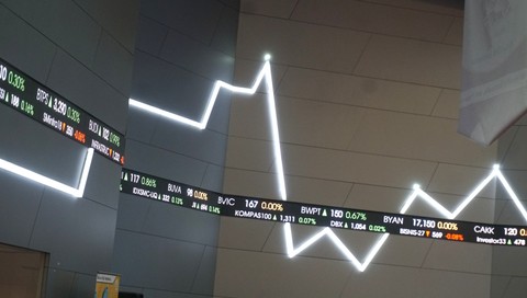 Ilustrasi pergerakan saham di Bursa Efek Indonesia. Foto: Nugroho Sejati/kumparan