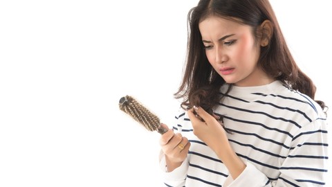 ilustrasi rambut rontok Foto: Shutterstock