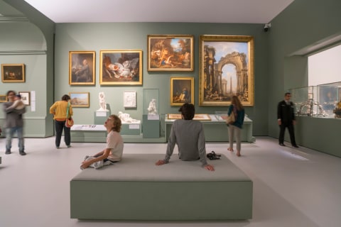 Ilustrasi museum dengan berbagai koleksi sejarah Foto: Shutter Stock